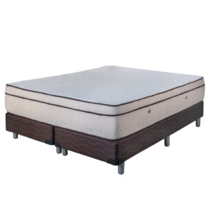 Conjunto Sommier PARTENON Resortes Pocket  160x190 2 plazas y media